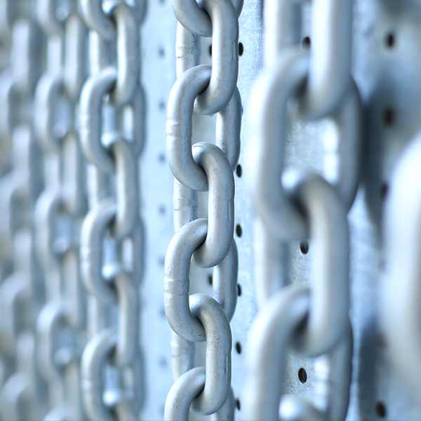 經過達克羅處理的鏈條 經過達克羅處理的鏈條