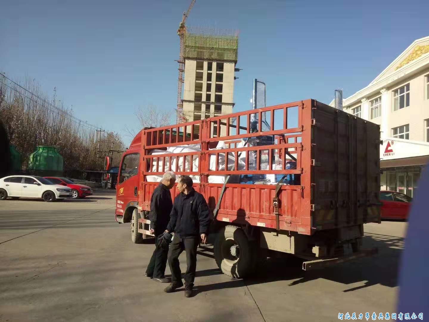 兩臺辰力32型鋼絲繩插套機發貨！